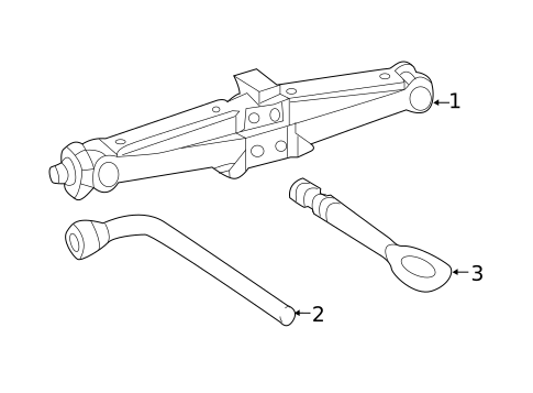 Jack & Components for 2019 Mercedes-Benz E300 #0