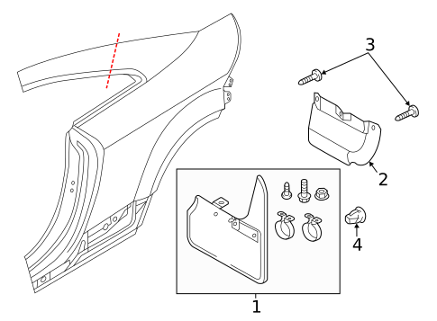 Exterior Trim - Quarter Panel for 2022 Audi TT Quattro #0