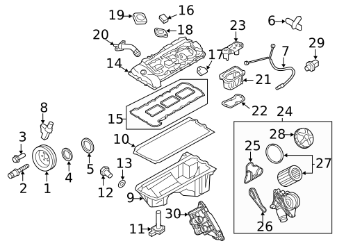 Engine Parts for 2015 BMW 740i #0