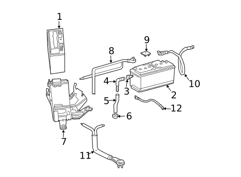Battery for 2006 Mercedes-Benz E350 #0