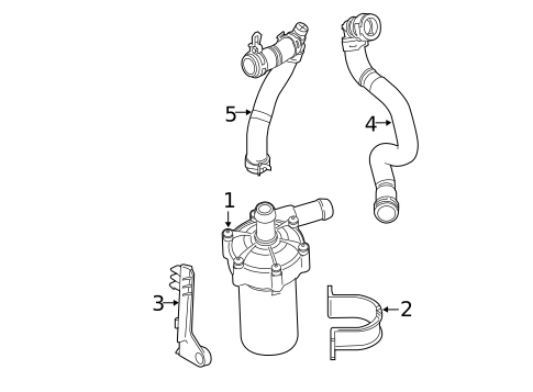 Water Pump for 2010 Land Rover Range Rover Sport #0