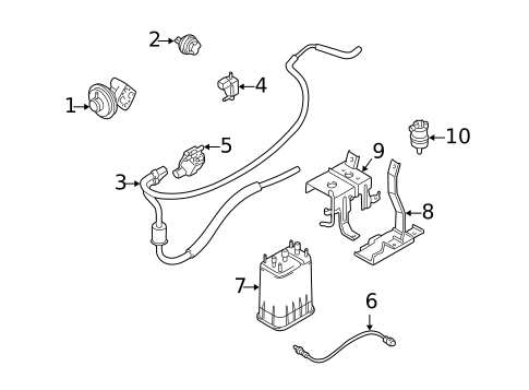 EGR System for 1997 Mitsubishi Montero Sport #0