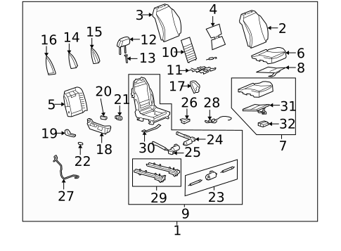 Heated Seats for 2011 Chevrolet Malibu #0