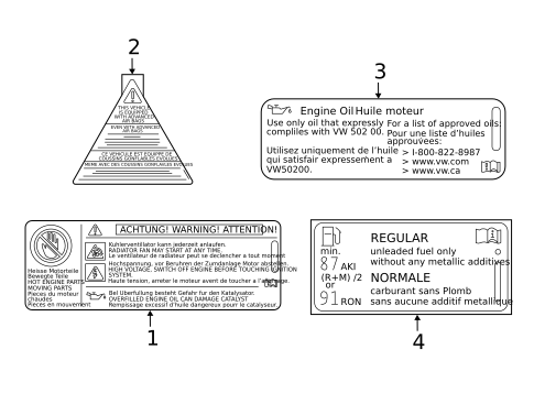 Labels for 2019 Volkswagen Tiguan #3