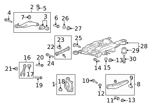 Rear Suspension for 2014 Chevrolet Camaro #0