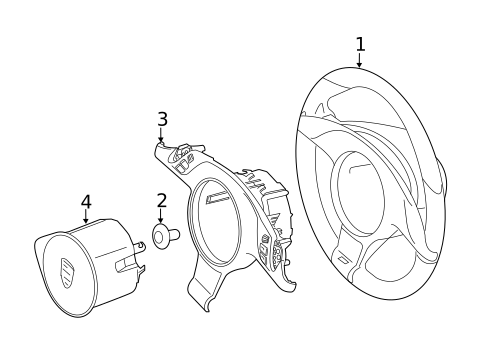 Steering Wheel & Trim for 2016 Porsche Panamera #1