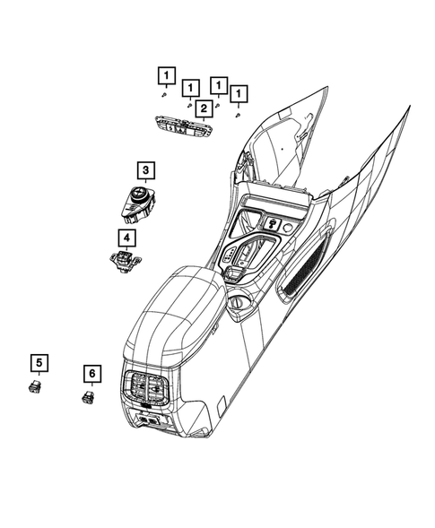 Switches for 2020 Jeep Cherokee #2