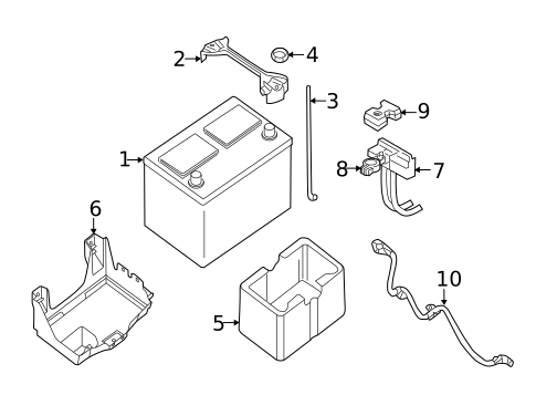 Battery for 2014 Nissan NV2500 #0