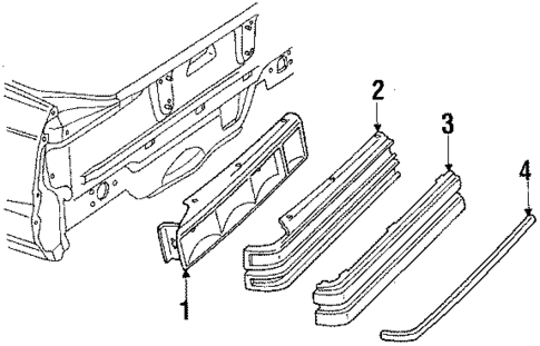 Combination Lamps for 1987 Buick Century #0