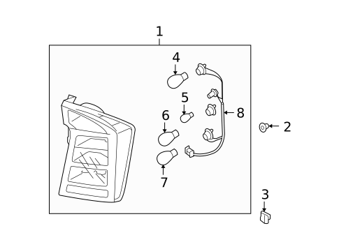 Bulbs - Chassis for 2009 Kia Rondo #0