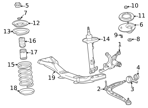 Suspension Components for 2002 BMW Z3 #0