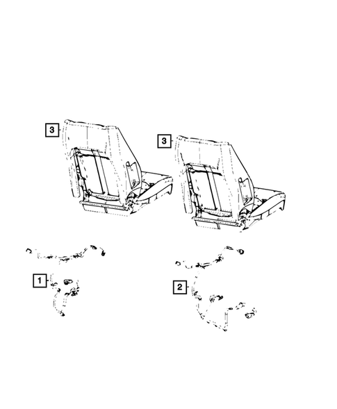 Wiring, Body and Accessories for 2021 Chrysler Voyager #8