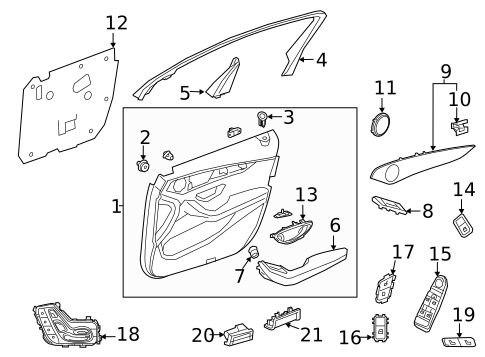 Liftgate for 2019 Mercedes-Benz C63 AMG #1