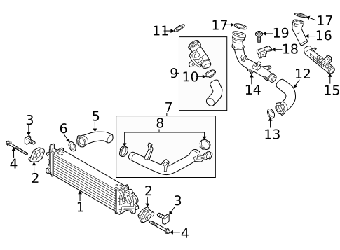 Intercooler for 2019 Volvo XC60 #0