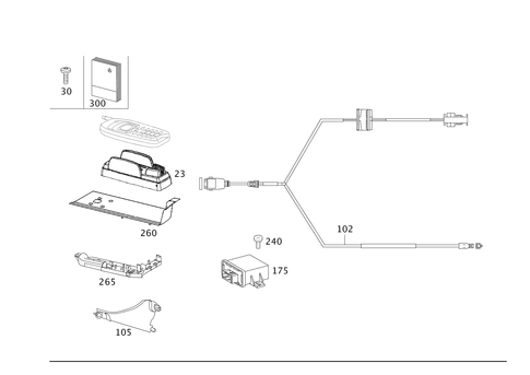 Car Phone, Voice Control System and Distress Call for 2001 Mercedes-Benz S 55 AMG® #2