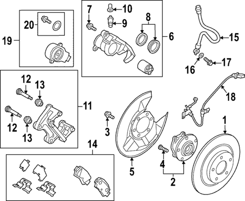 Brake Components for 2023 Mazda CX-50 #0