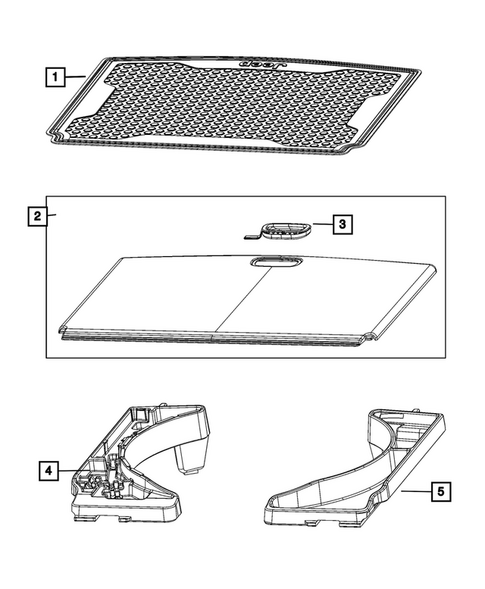 Carpets, Floor Mats, Load Floor, and Silencers for 2026 Jeep Compass #3