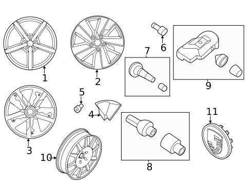 Wheels for 2021 Porsche Panamera #11