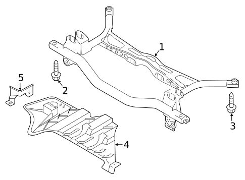 Suspension Mounting for 2012 Volkswagen Jetta #0