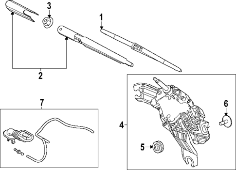 Wipers for 2023 Genesis Electrified GV70 #1