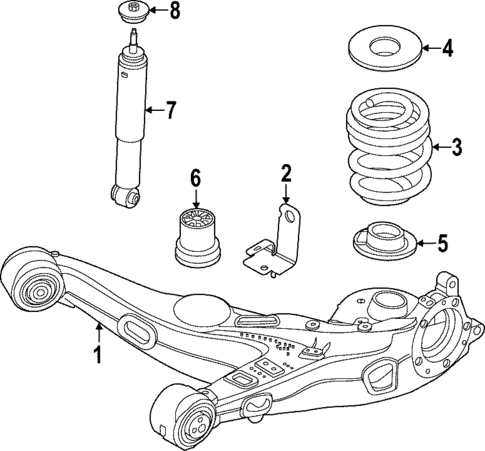 Rear Suspension for 2024 Ford E-Transit #1