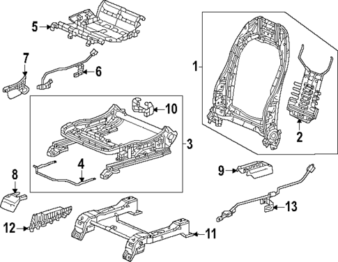 Tracks & Components for 2023 Honda Pilot #6