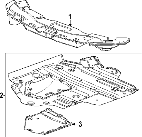Splash Shields for 2025 GMC Acadia #0