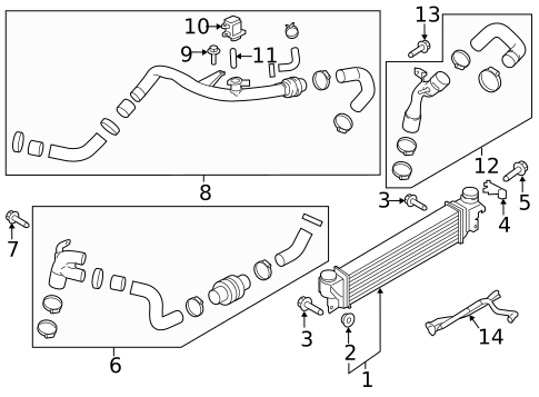 Turbo Charger for 2020 Lincoln Nautilus #1