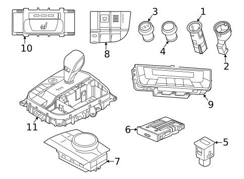 Heated Seats for 2024 BMW X6 #3