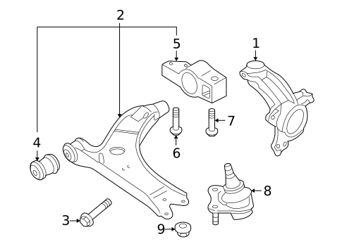 Suspension Components for 2014 Volkswagen Golf #0