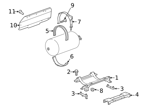 Fuel System Components for 2015 Chevrolet Impala #4