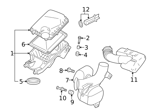 Air Intake for 2009 Saturn Aura #0