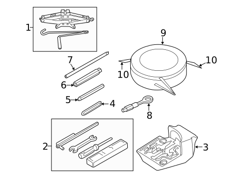 Jack & Components for 2019 Porsche 911 #1