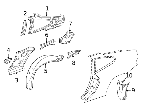 Inner Structure for 1999 Porsche 911 #0