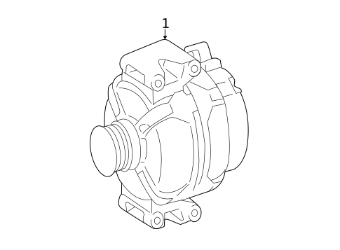 Alternator for 2020 Mercedes-Benz S65 AMG #0