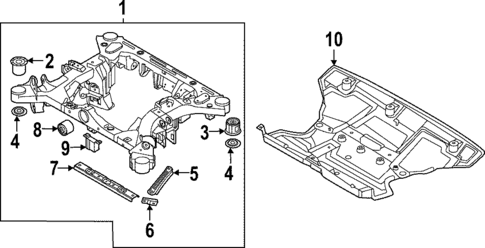 Suspension Mounting for 2025 Kia EV6 #0
