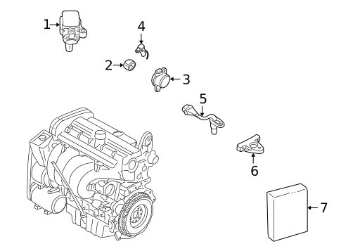 Ignition System for 2000 Volvo S70 #0