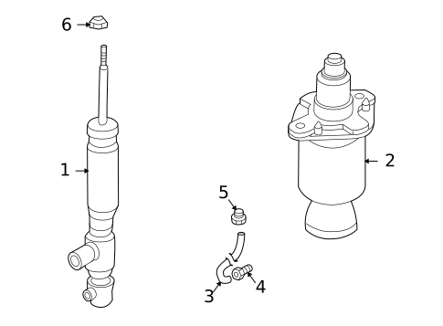 Shocks & Components for 2002 Audi Allroad Quattro #1