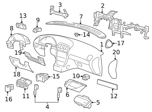 Automatic Temperature Controls for 2000 Lincoln LS #1