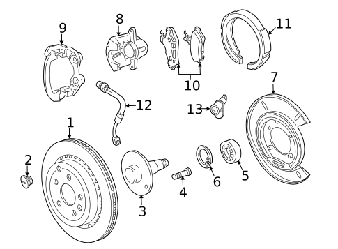 Disc Pads & Brake Shoes for 2011 Chevrolet Caprice #1