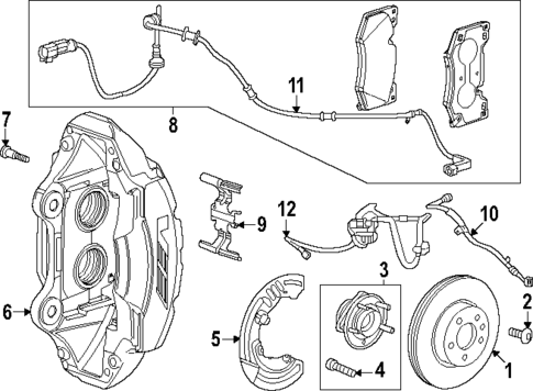 Anti-Lock Brakes for 2025 Cadillac CT5 #1