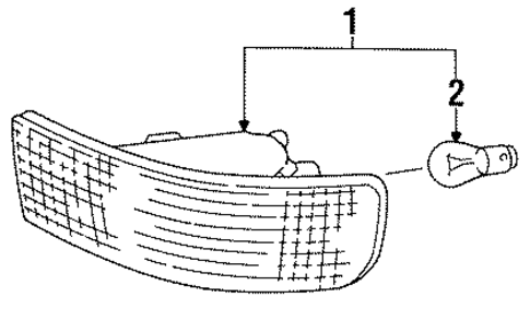 Signal Lamps for 1996 Porsche 911 #0