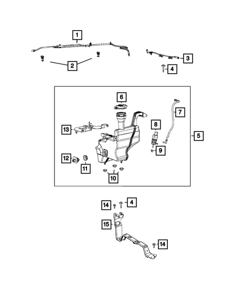 Wiper and Washer System for 2018 Jeep Wrangler #2
