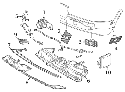 Lane Departure Warning for 2022 Volvo C40 Recharge #2