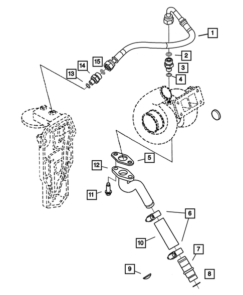 Oil Cooler for 2003 Dodge Ram 2500 #1