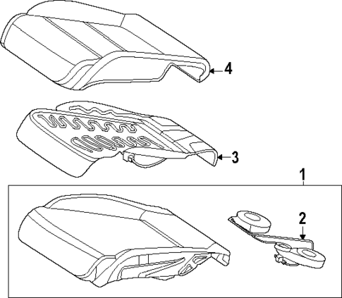 Driver Seat Components for 2025 Mercedes-Benz GLC63 AMG S E Performance #4