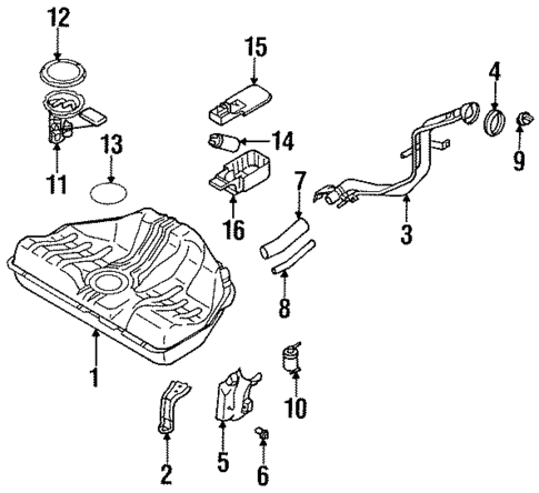 Senders for 1997 Nissan 200SX #0