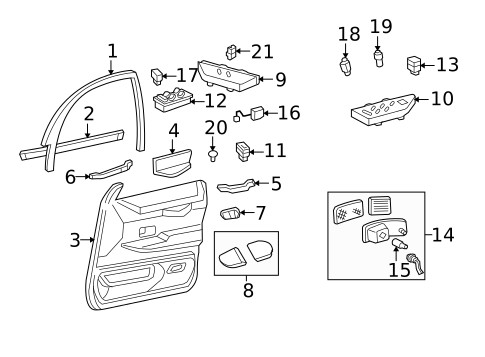 Power Seats for 2004 Mercury Marauder #0