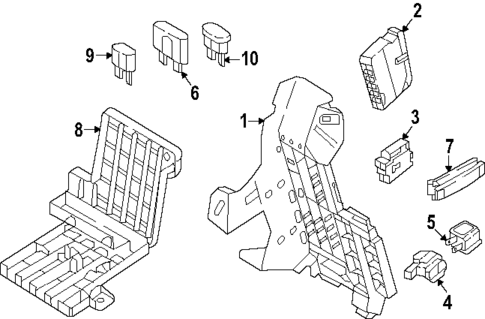 Fuse & Relay for 2025 Audi SQ7 #0