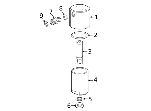 Fuel System Components for 2015 Chevrolet Impala #5